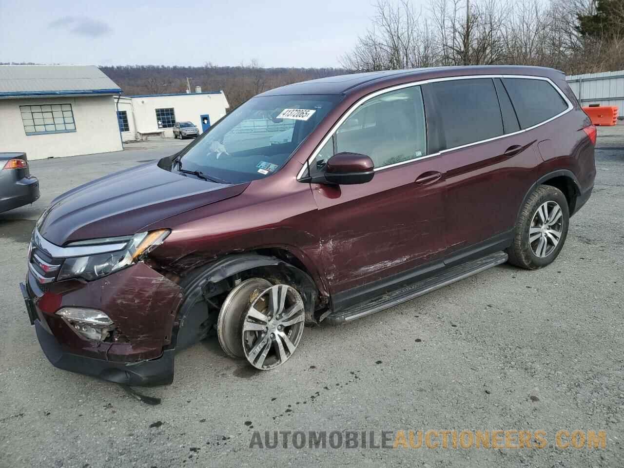 5FNYF6H55GB018204 HONDA PILOT 2016