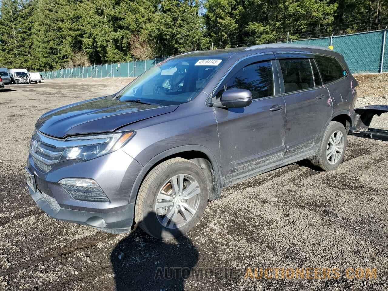 5FNYF6H55GB127049 HONDA PILOT 2016