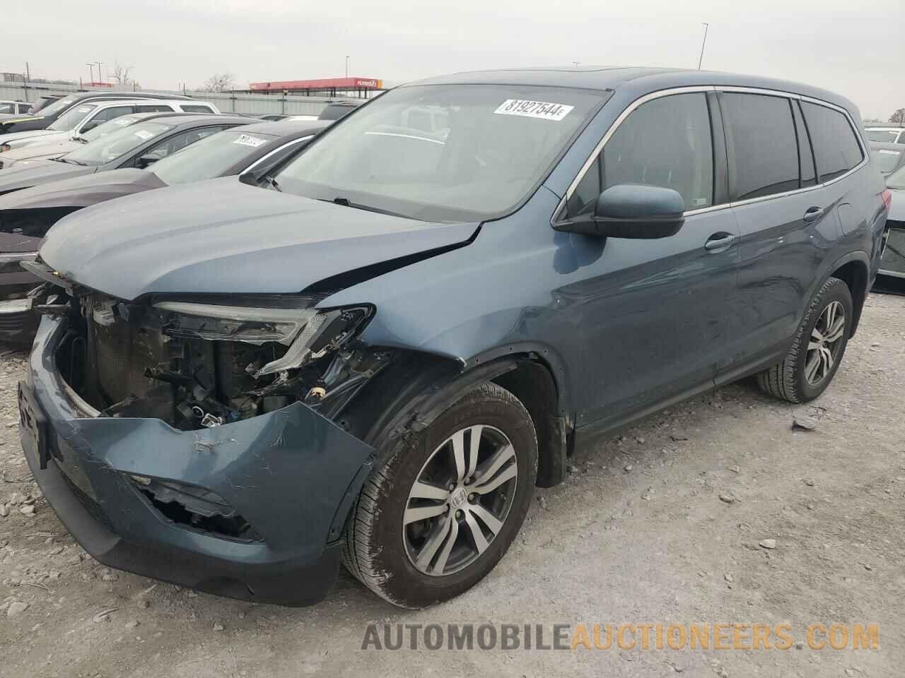 5FNYF6H55HB101651 HONDA PILOT 2017