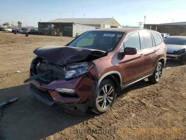 5FNYF6H55JB023877 HONDA PILOT 2018