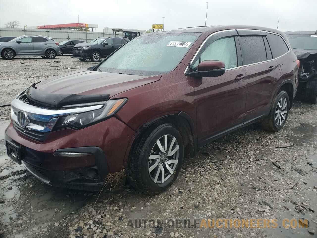 5FNYF6H55MB079158 HONDA PILOT 2021