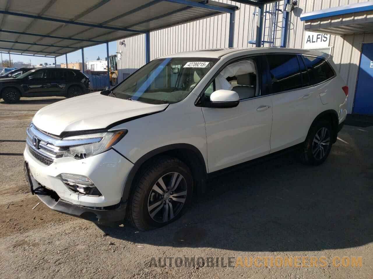 5FNYF6H56GB029714 HONDA PILOT 2016