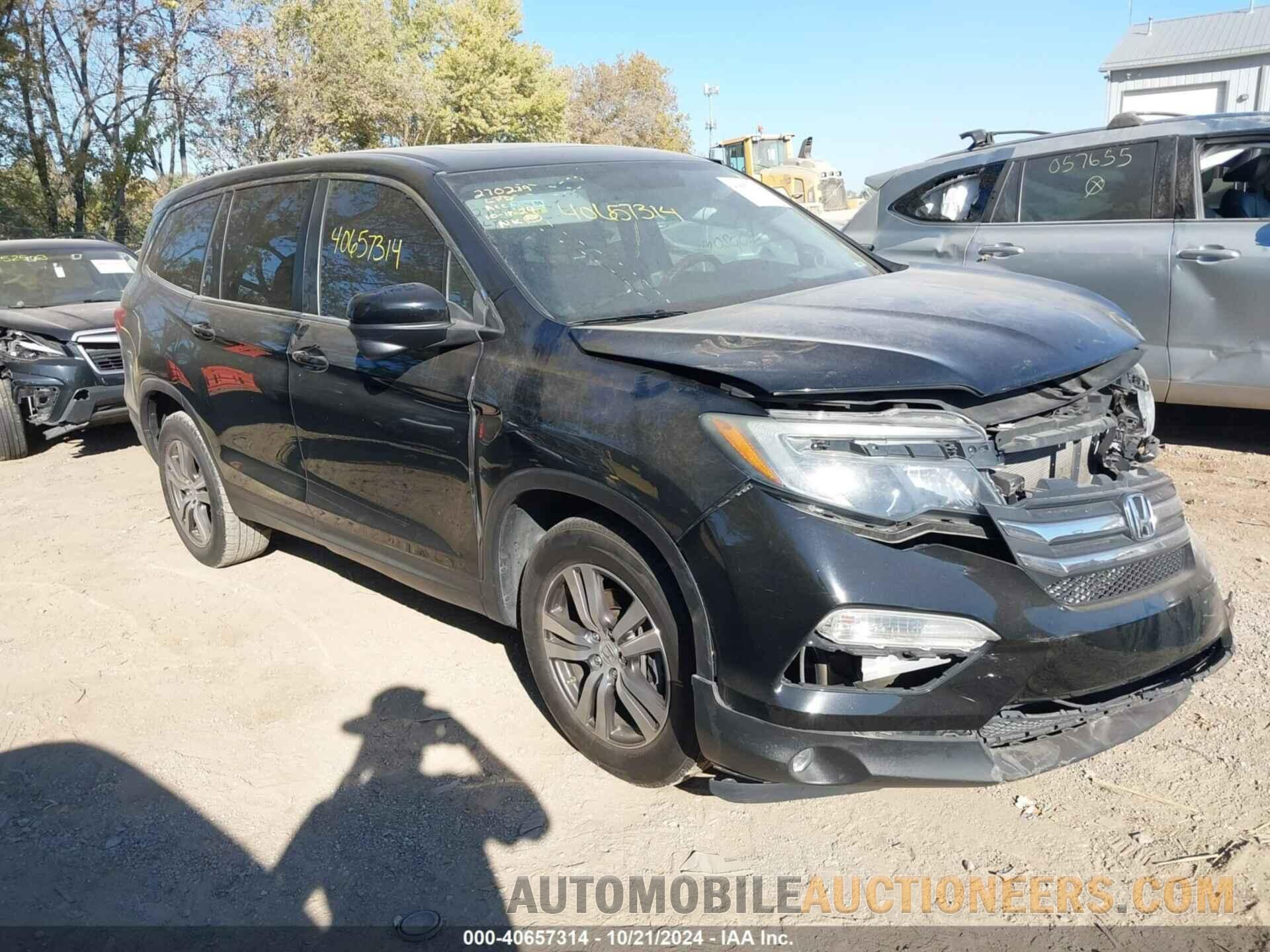 5FNYF6H56GB036341 HONDA PILOT 2016