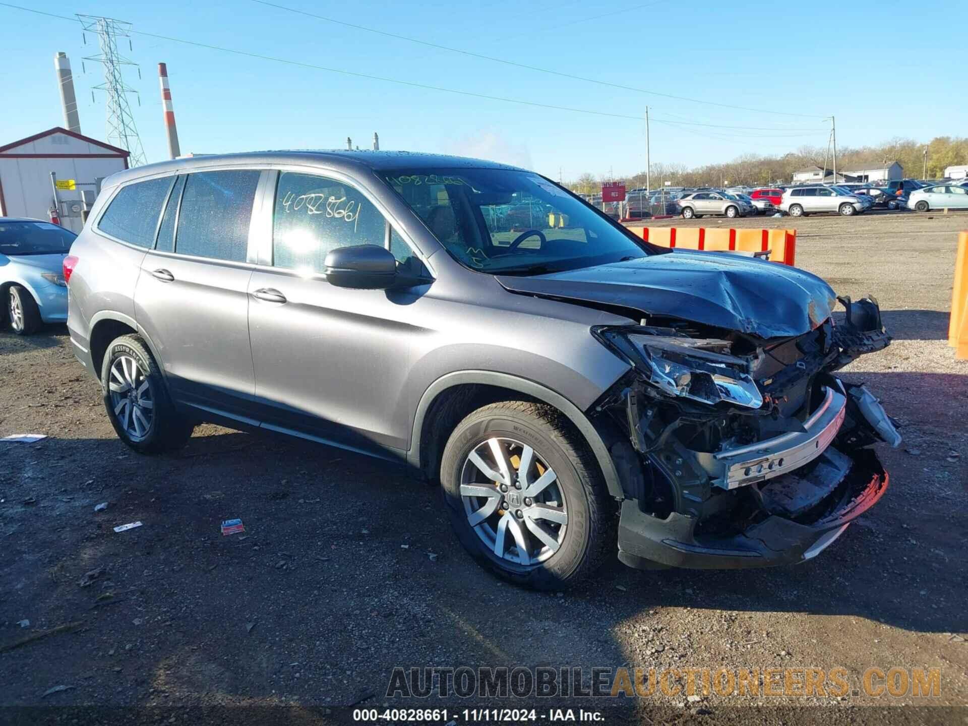 5FNYF6H56KB021136 HONDA PILOT 2019