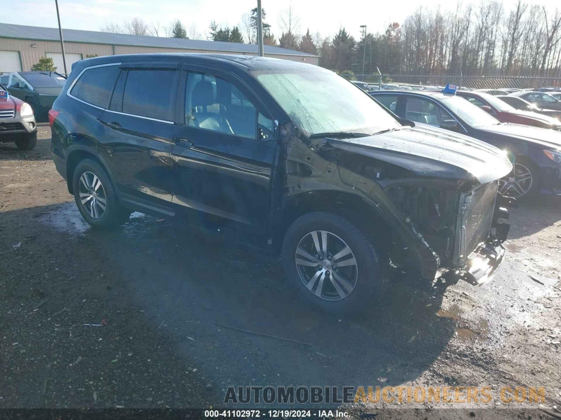 5FNYF6H57GB041791 HONDA PILOT 2016