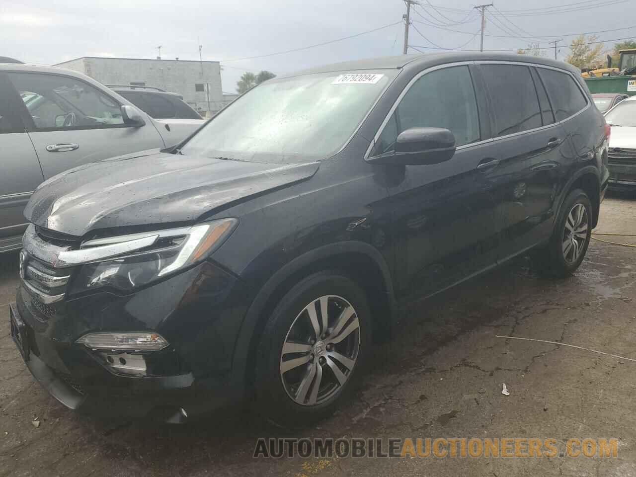 5FNYF6H57HB047494 HONDA PILOT 2017