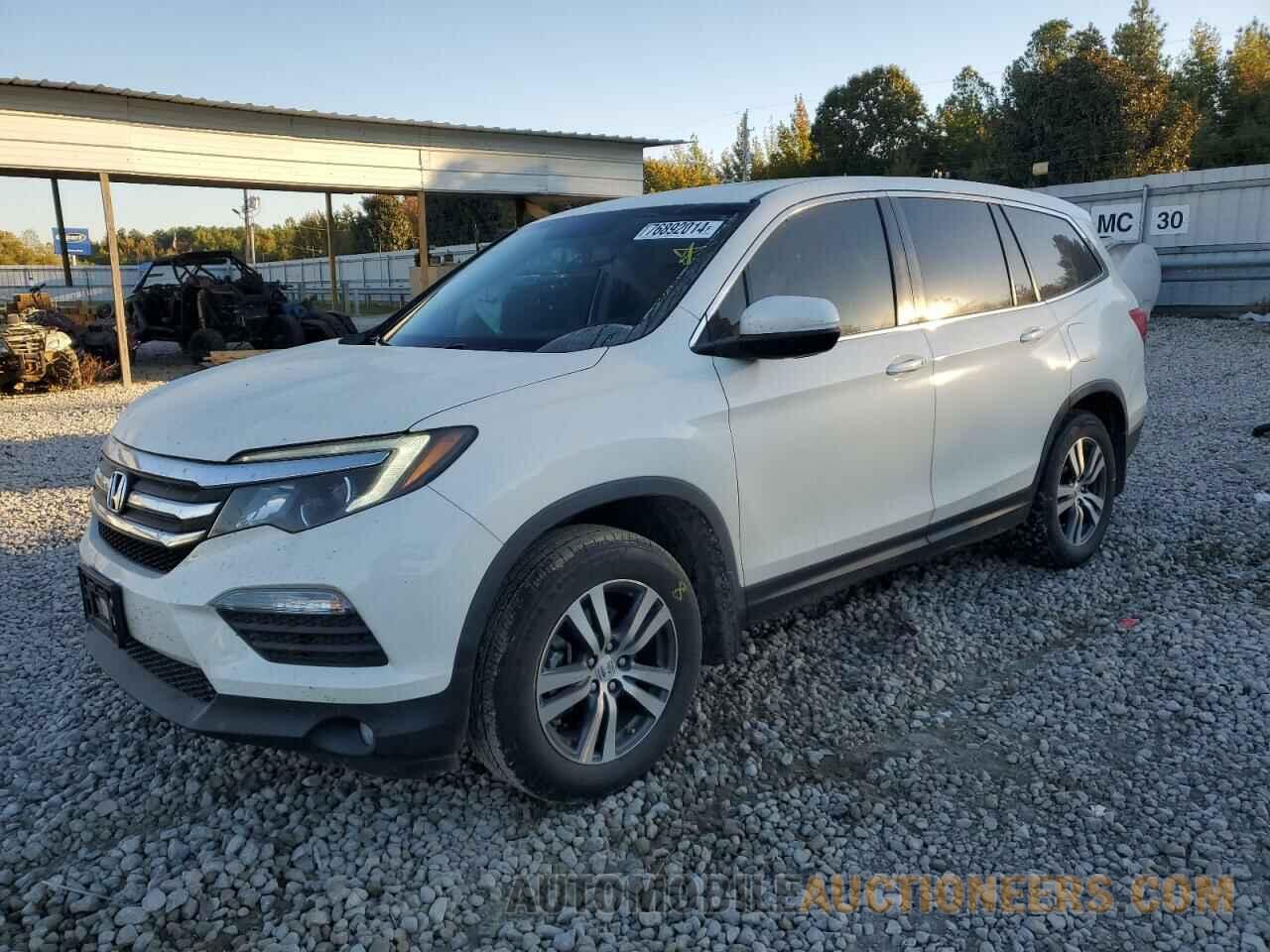 5FNYF6H57HB086196 HONDA PILOT 2017