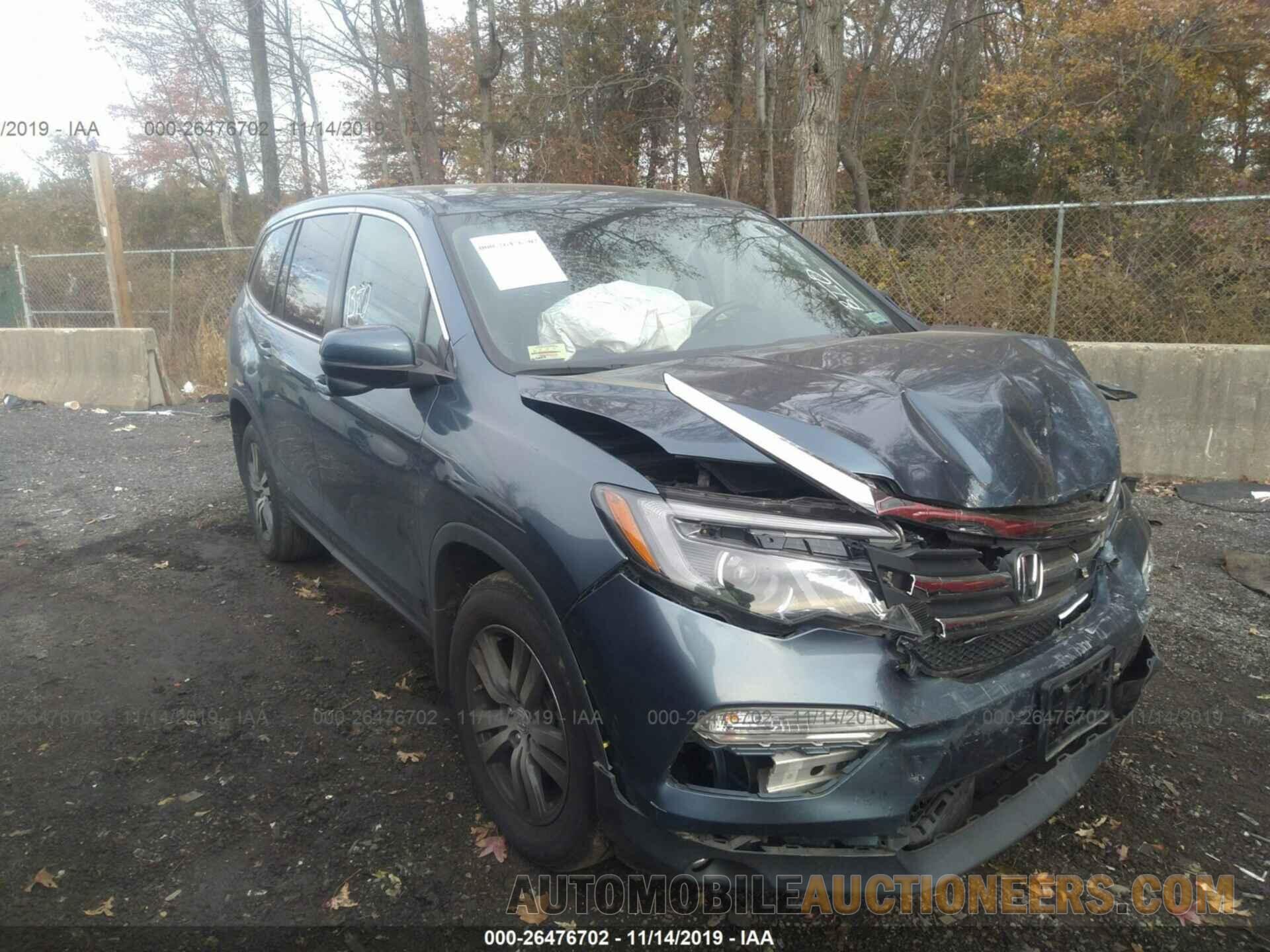 5FNYF6H58GB025096 HONDA PILOT 2016