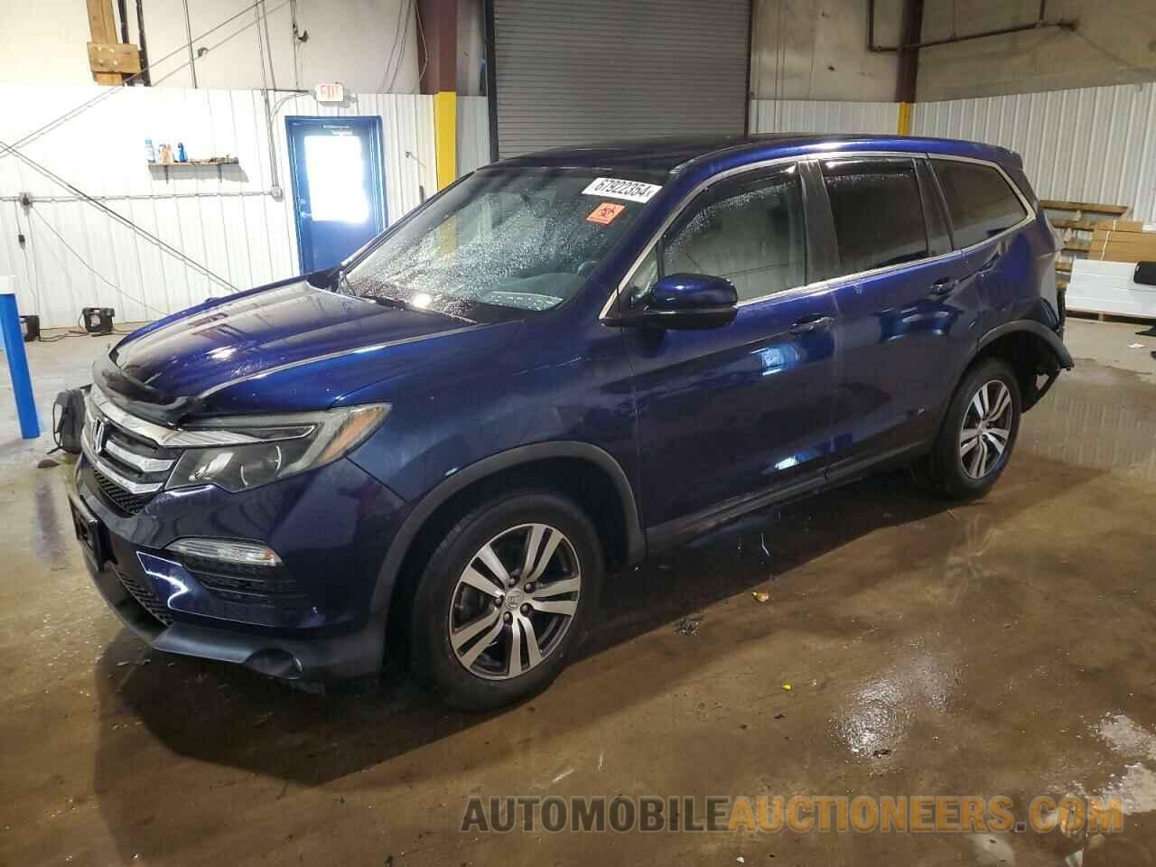 5FNYF6H58GB056395 HONDA PILOT 2016