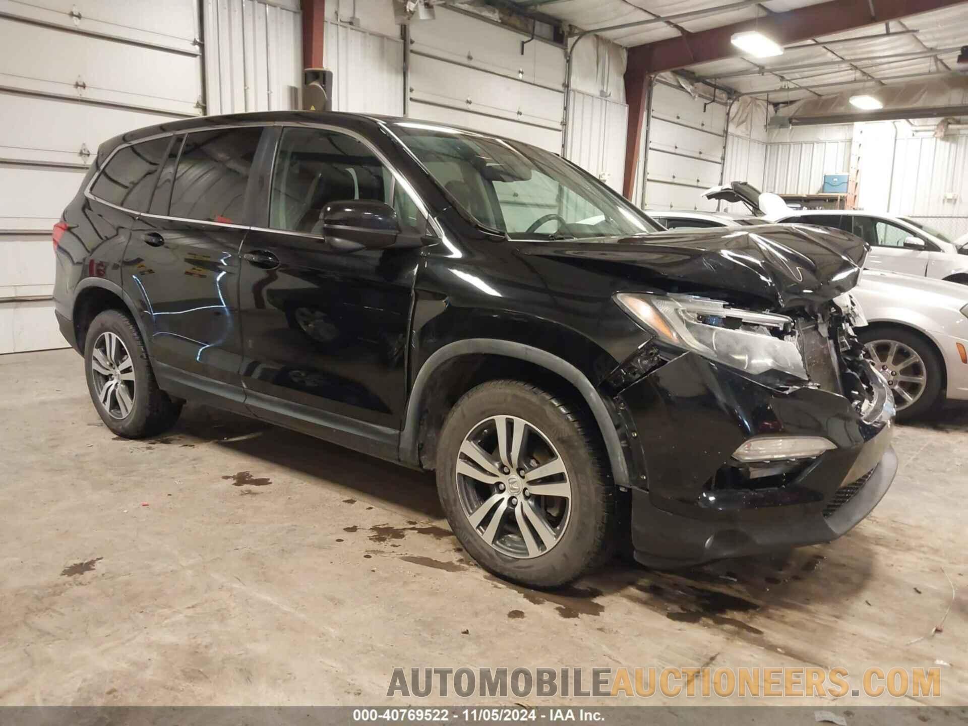 5FNYF6H58GB068675 HONDA PILOT 2016