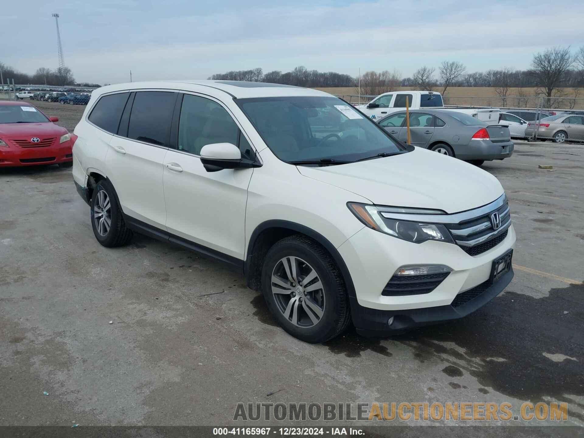 5FNYF6H58HB054826 HONDA PILOT 2017