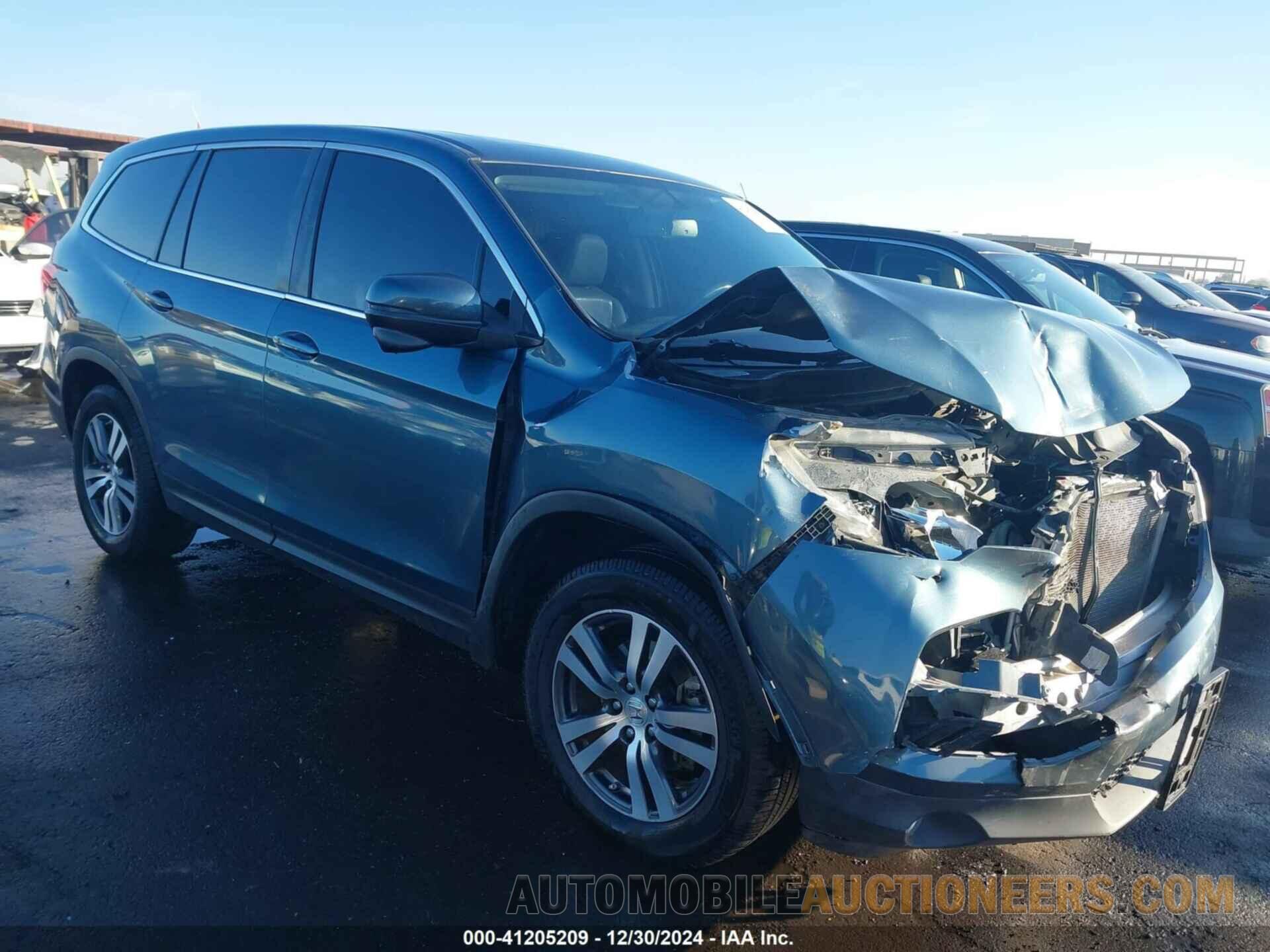 5FNYF6H58HB101644 HONDA PILOT 2017