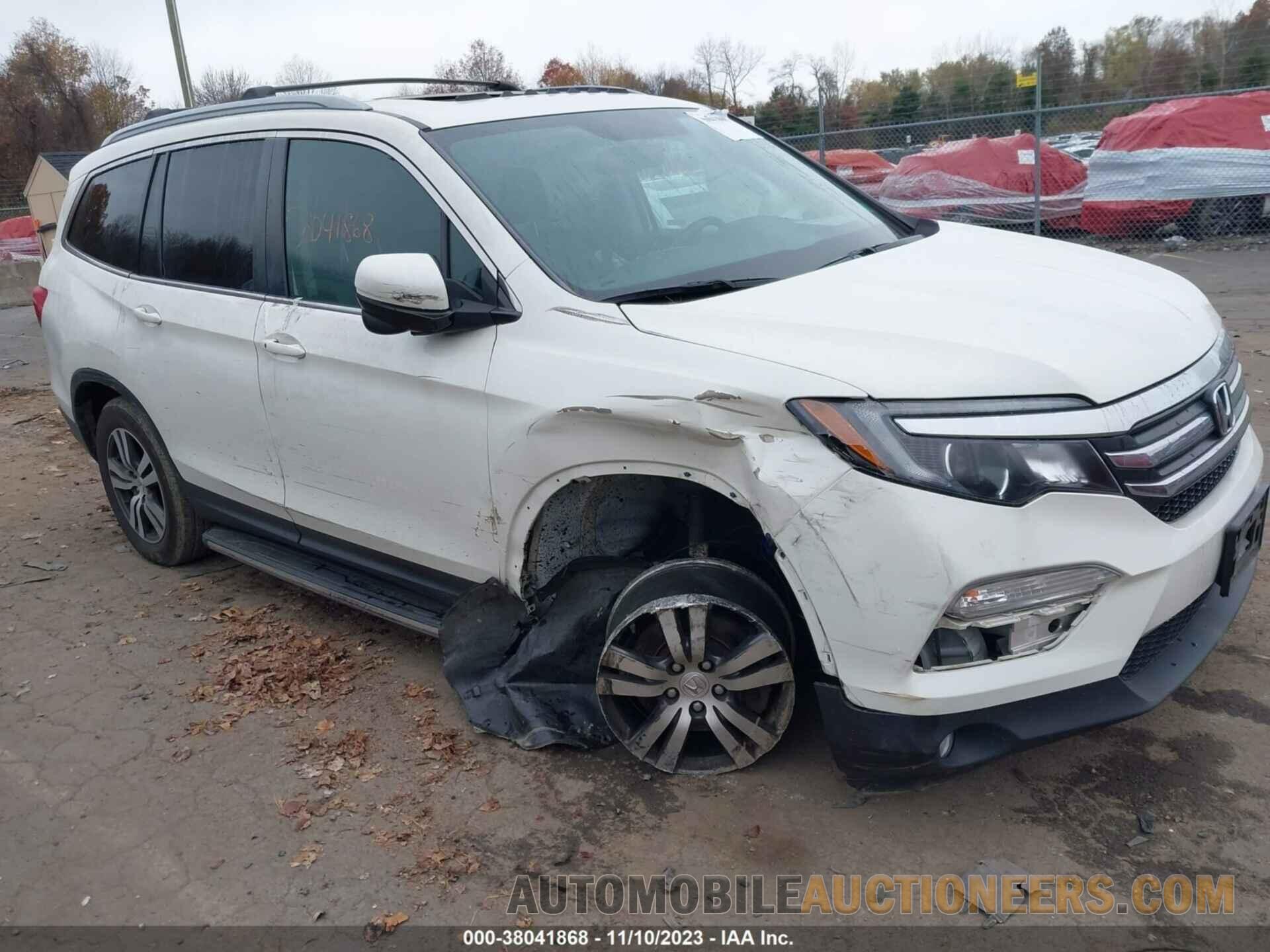 5FNYF6H58JB019001 HONDA PILOT 2018