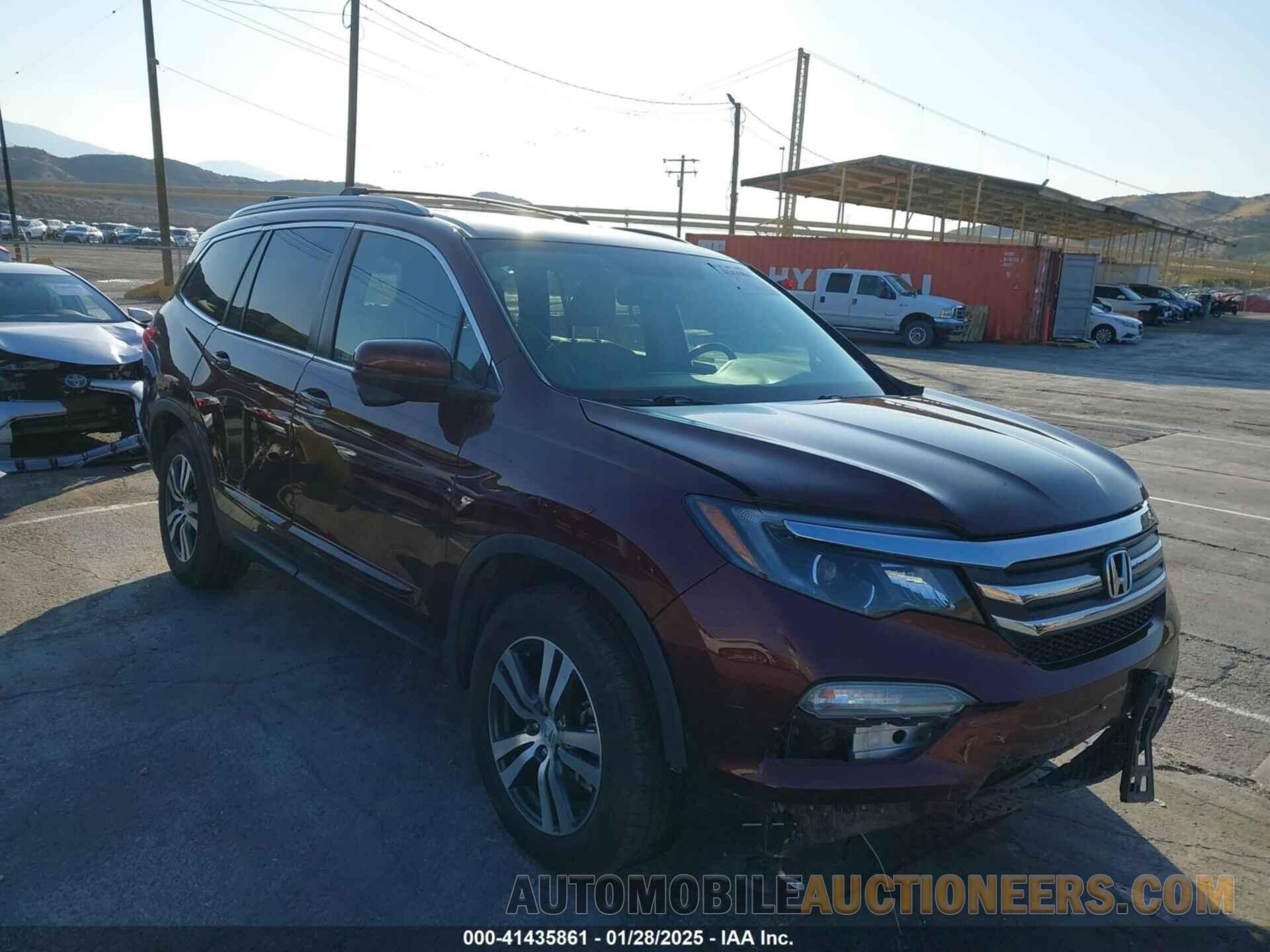 5FNYF6H58JB037479 HONDA PILOT 2018