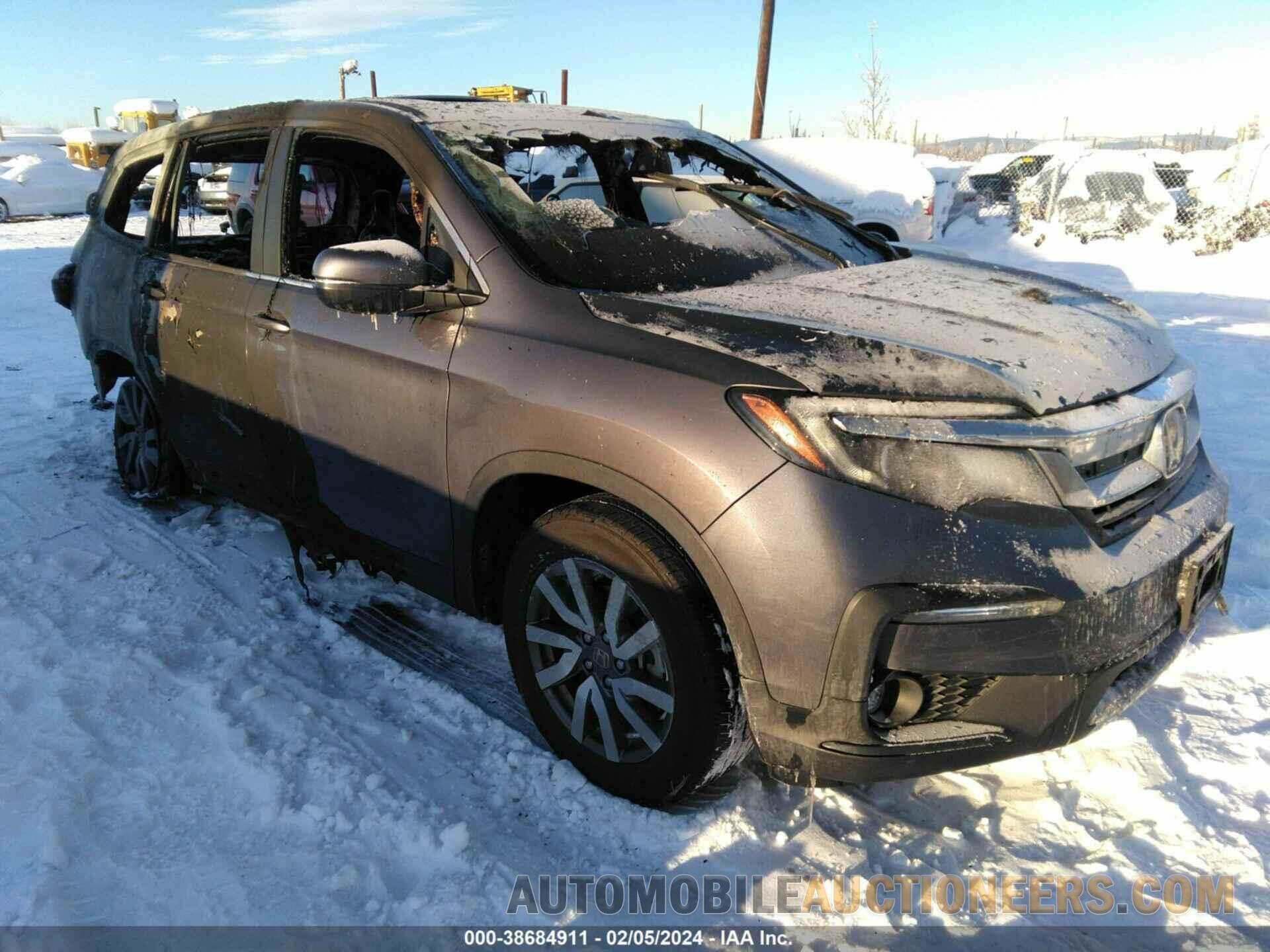 5FNYF6H58NB002284 HONDA PILOT 2022