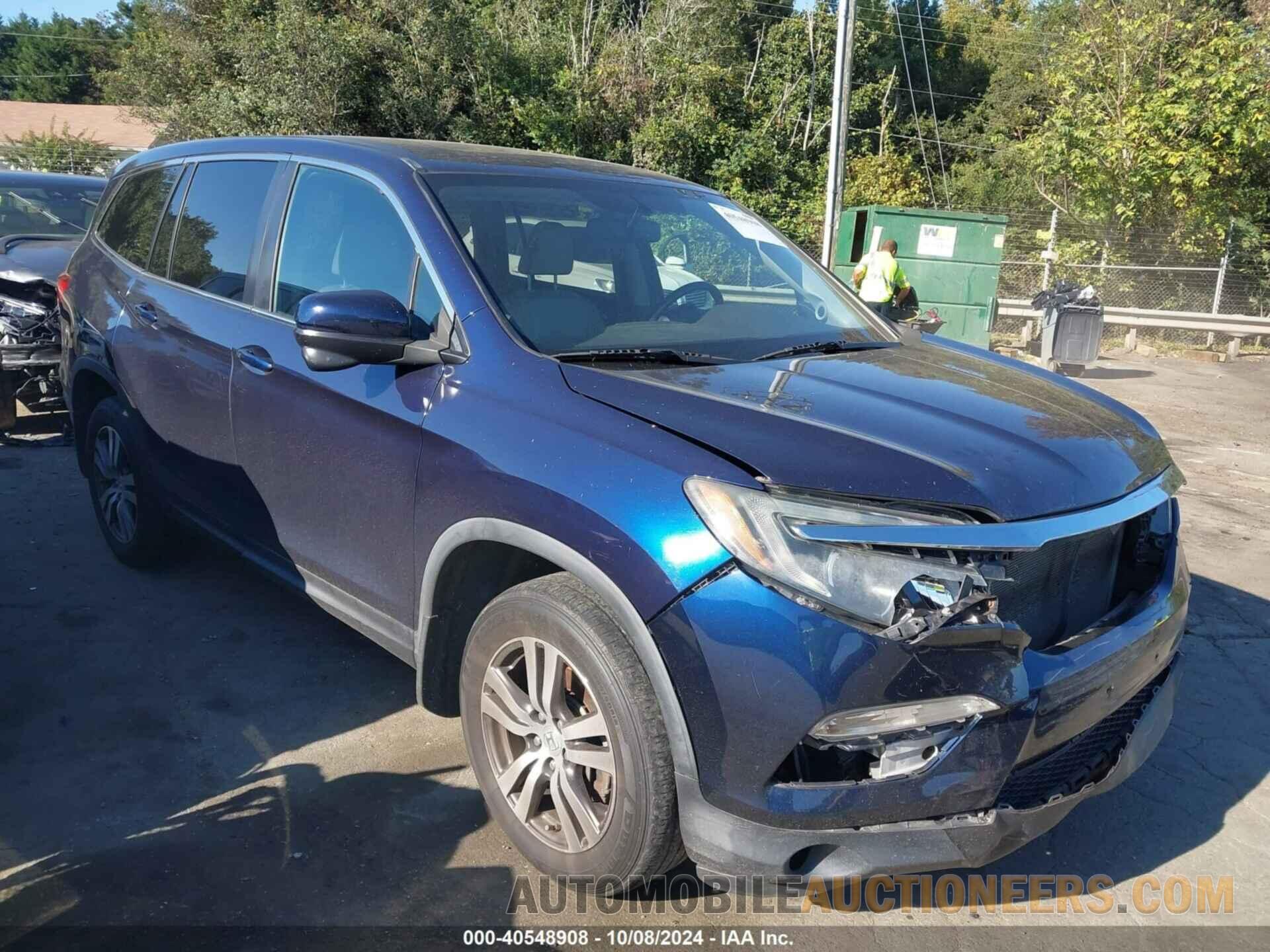 5FNYF6H59GB036477 HONDA PILOT 2016