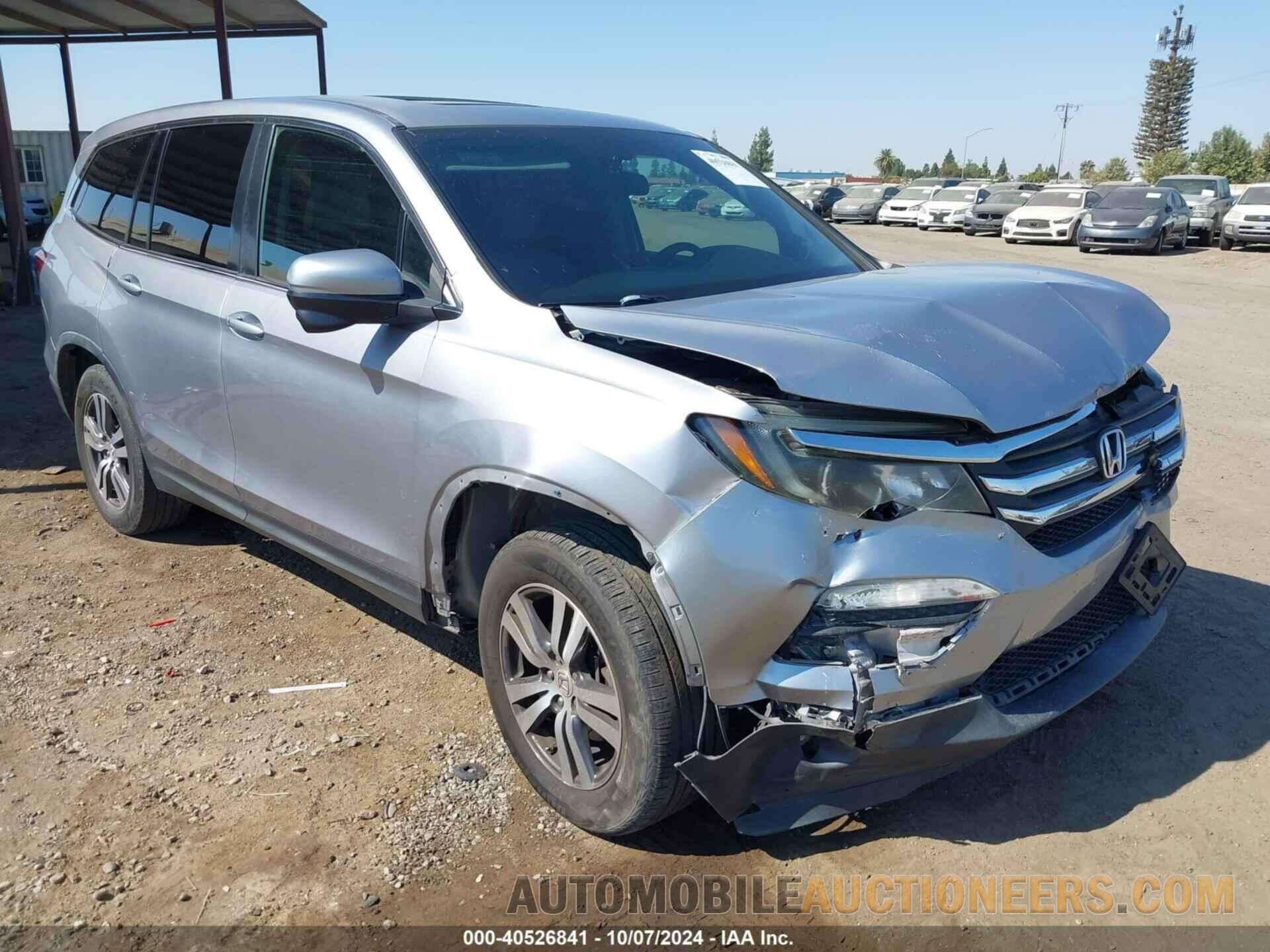 5FNYF6H59HB059100 HONDA PILOT 2017