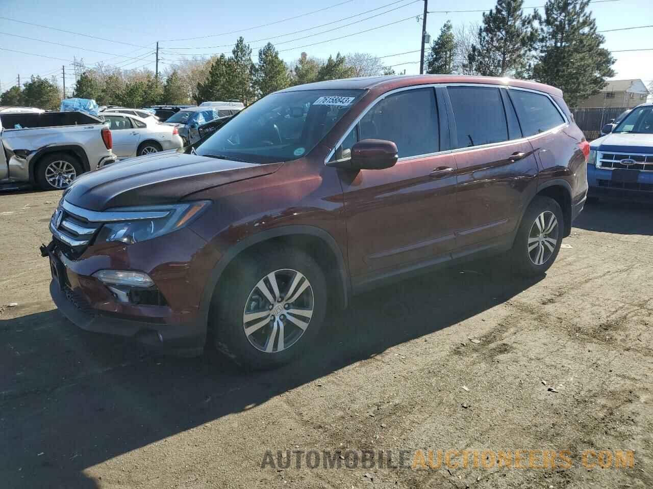 5FNYF6H59JB004314 HONDA PILOT 2018