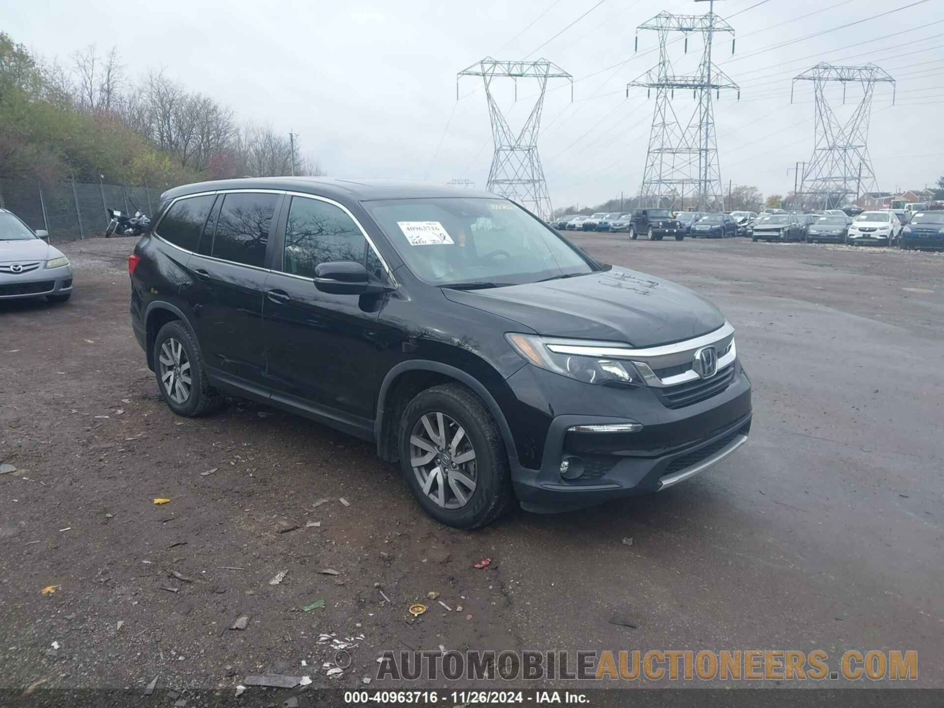 5FNYF6H59KB100252 HONDA PILOT 2019