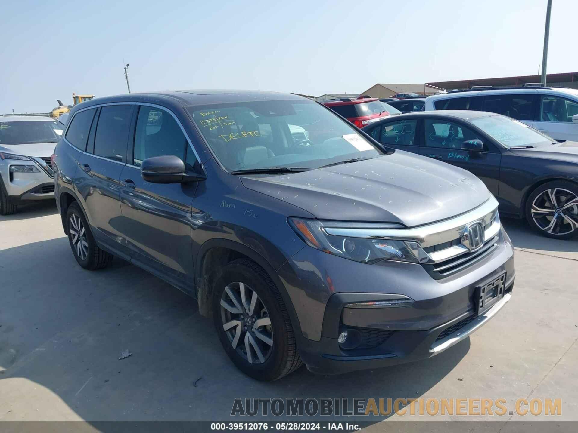 5FNYF6H59NB017537 HONDA PILOT 2022