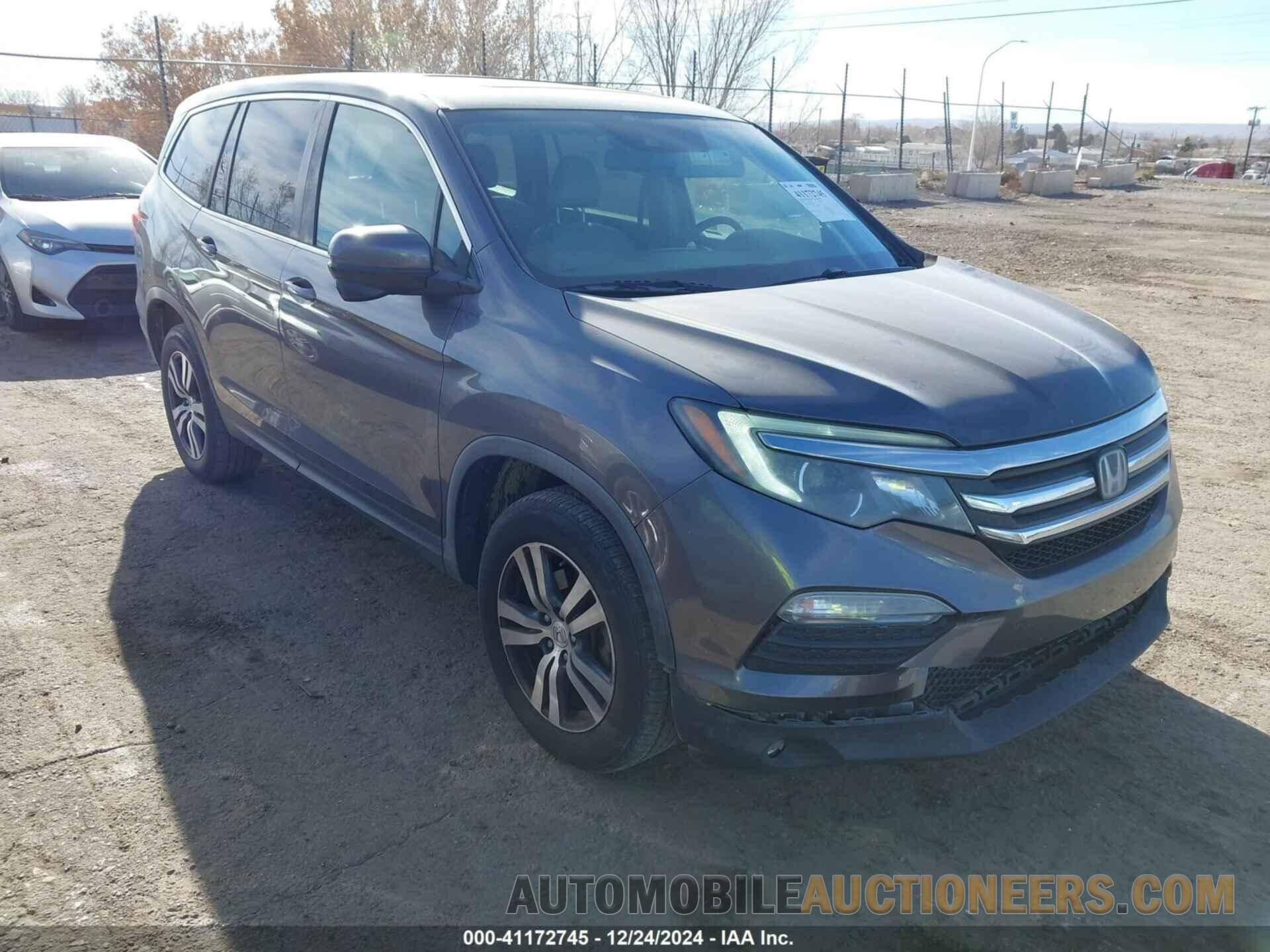 5FNYF6H65HB088862 HONDA PILOT 2017