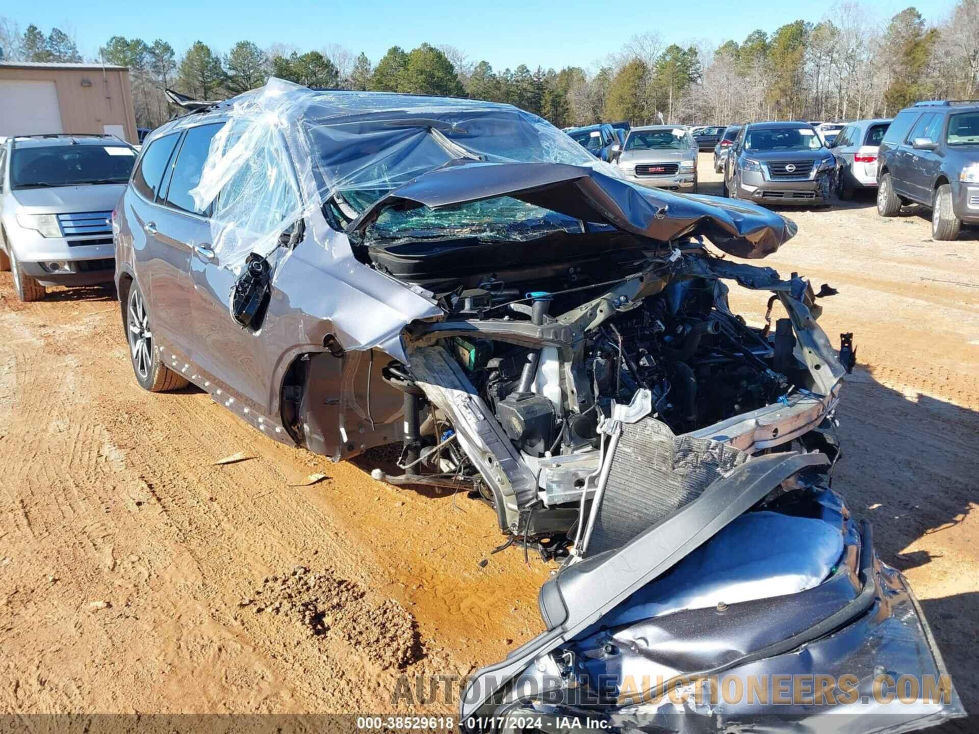 5FNYF6H65NB001358 HONDA PILOT 2022