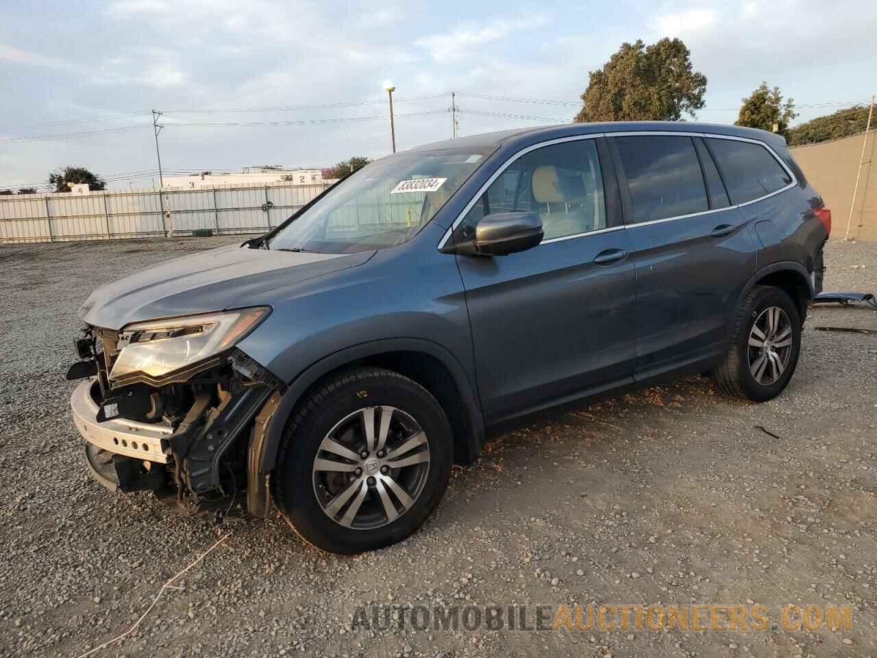 5FNYF6H66HB032137 HONDA PILOT 2017