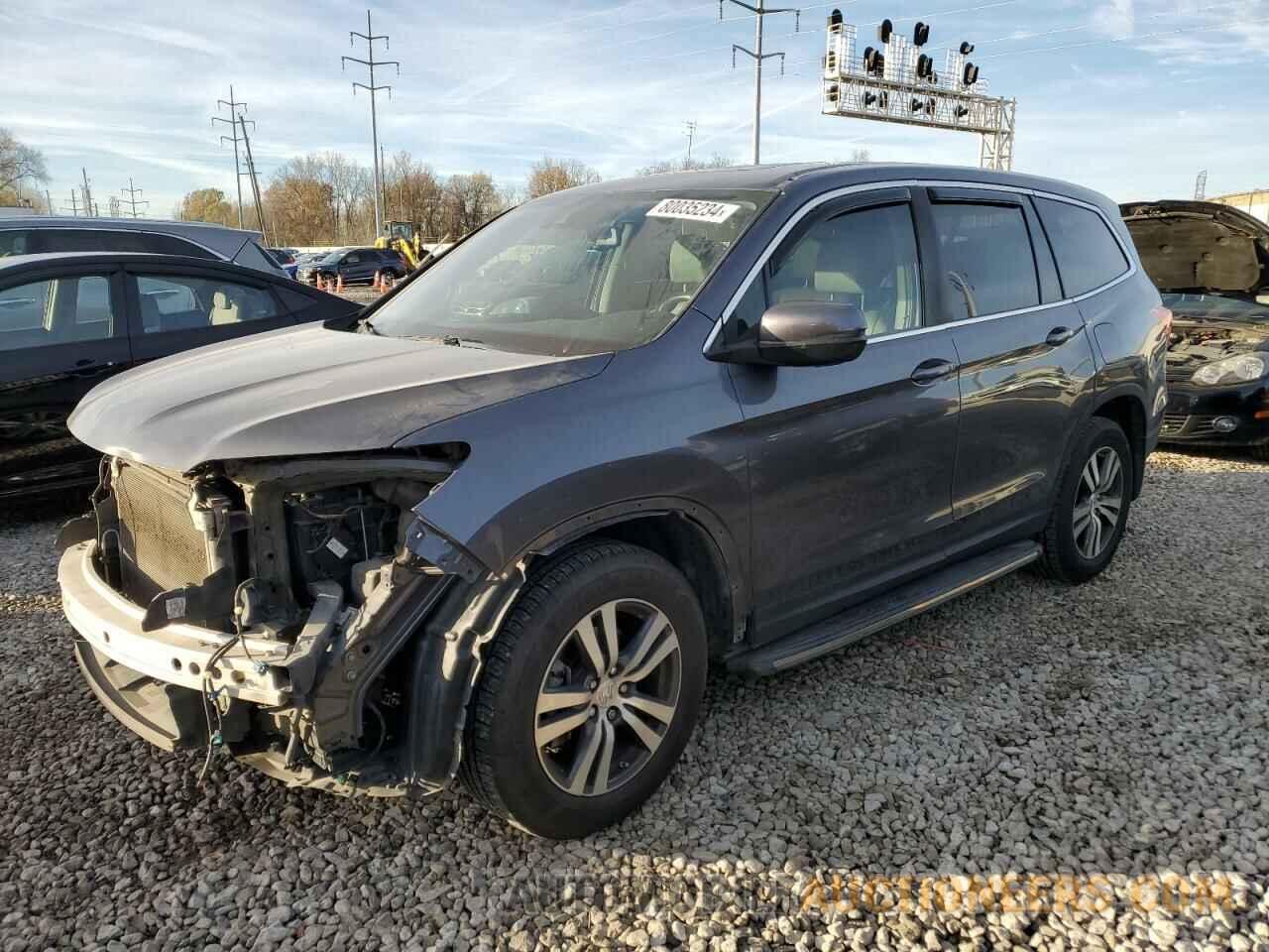 5FNYF6H66JB048697 HONDA PILOT 2018