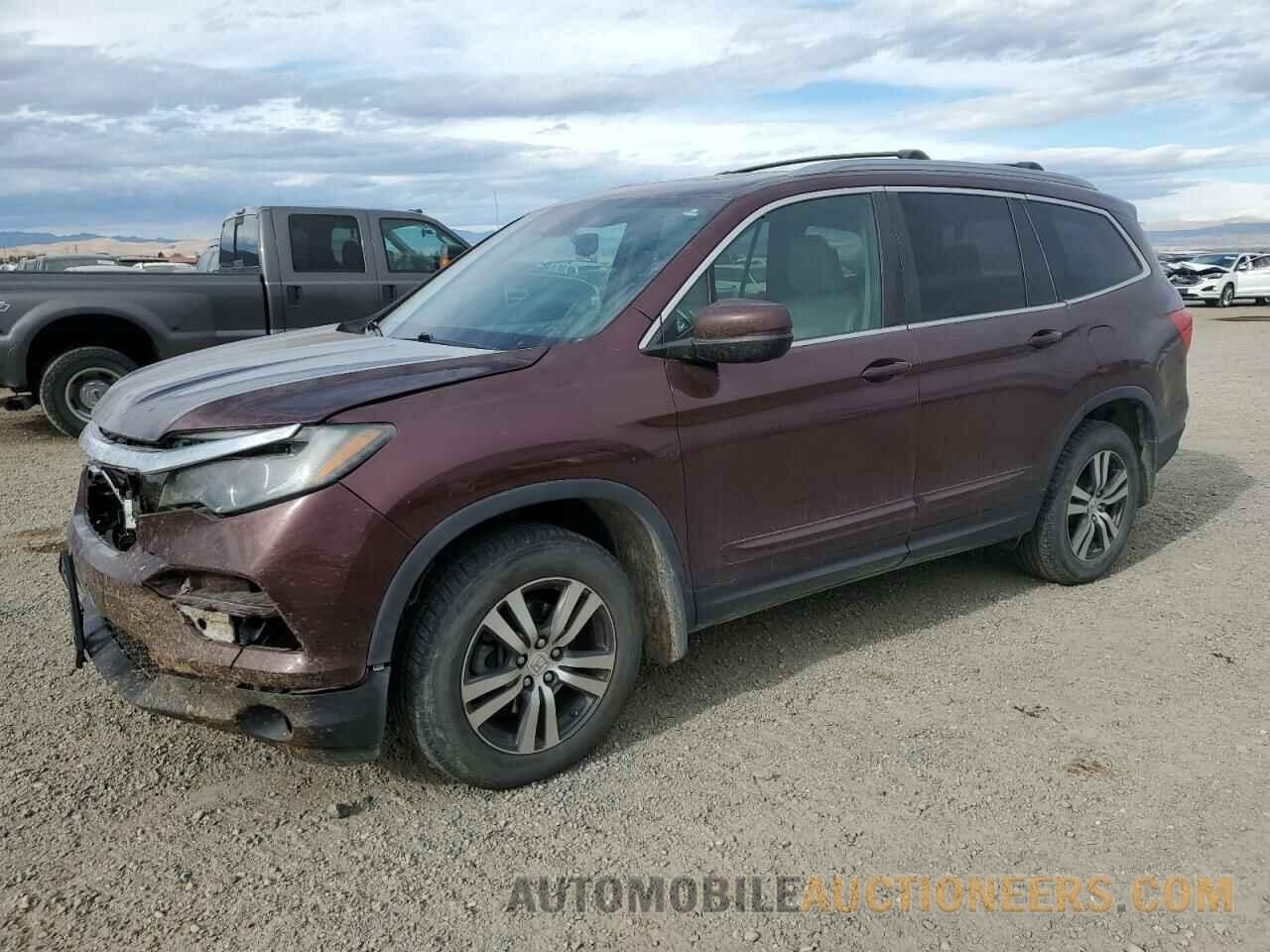 5FNYF6H67HB077653 HONDA PILOT 2017