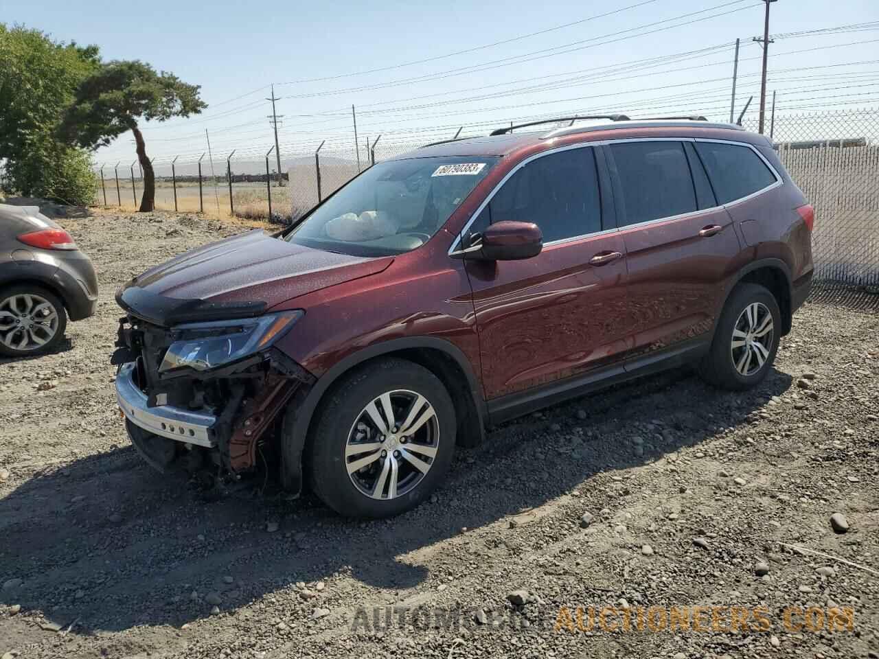 5FNYF6H67JB033156 HONDA PILOT 2018