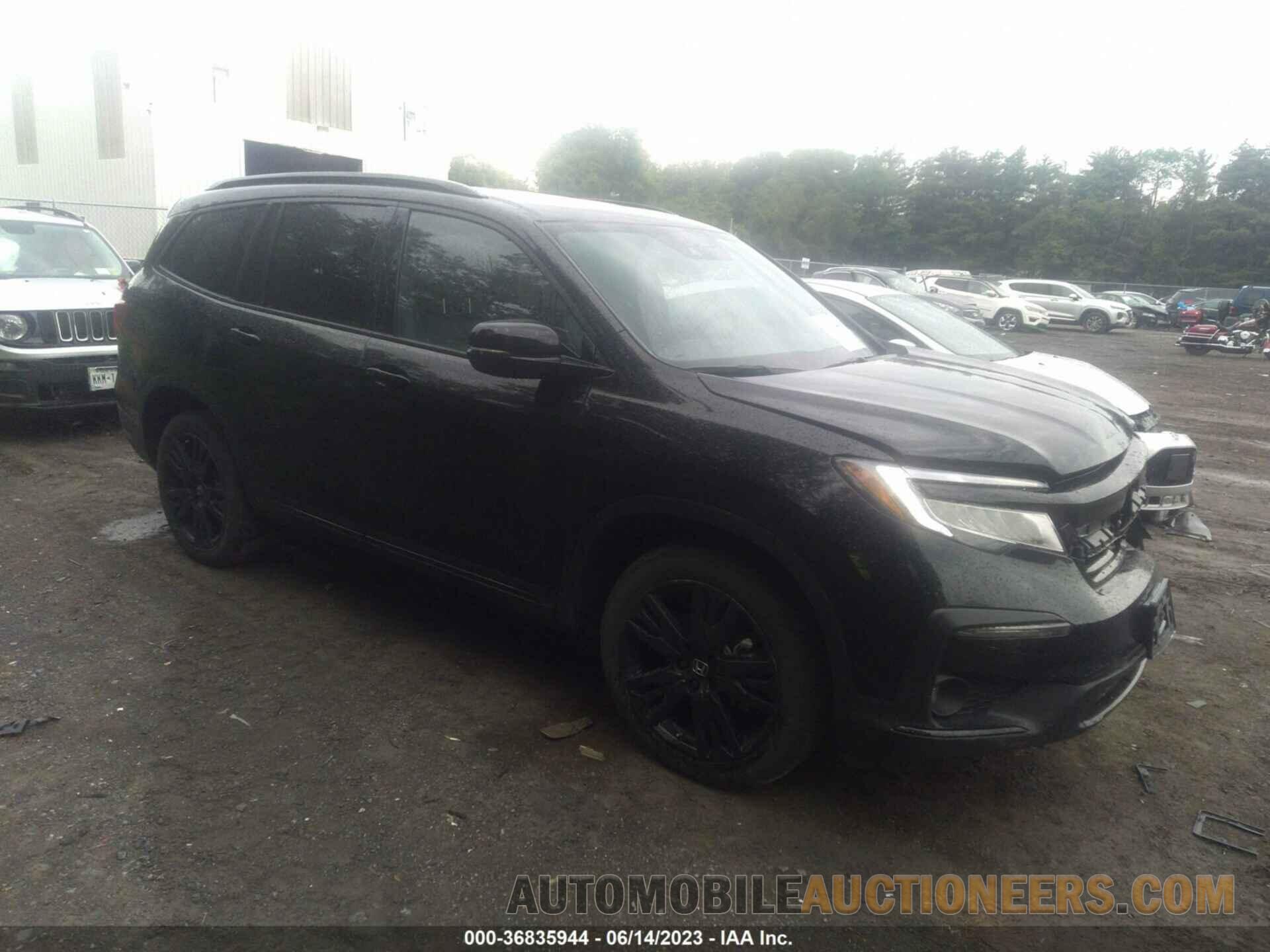 5FNYF6H70NB000224 HONDA PILOT 2022