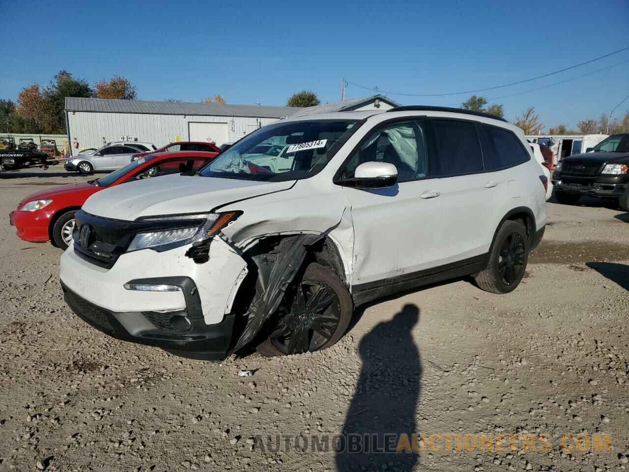 5FNYF6H70NB070936 HONDA PILOT 2022