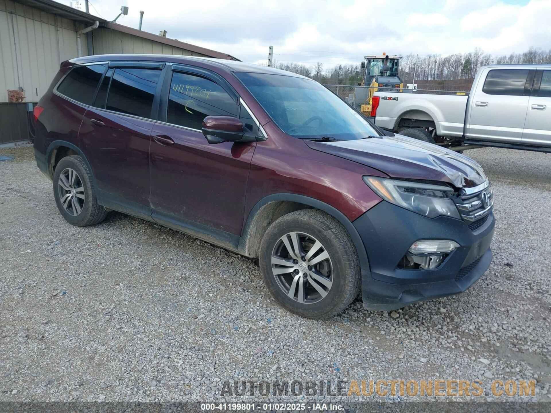 5FNYF6H72HB011066 HONDA PILOT 2017