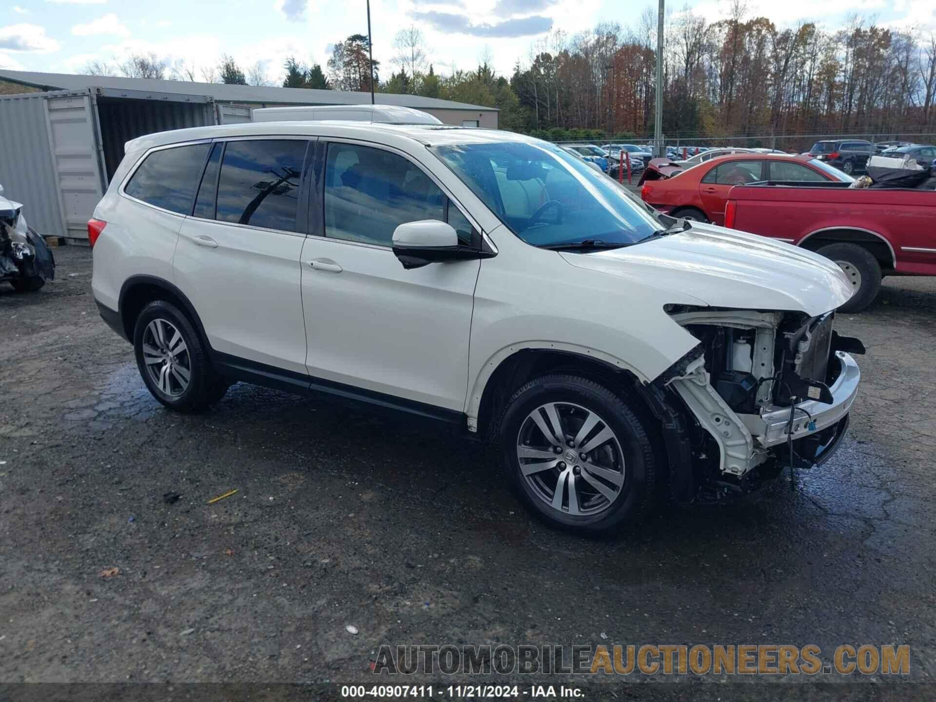 5FNYF6H74GB053477 HONDA PILOT 2016