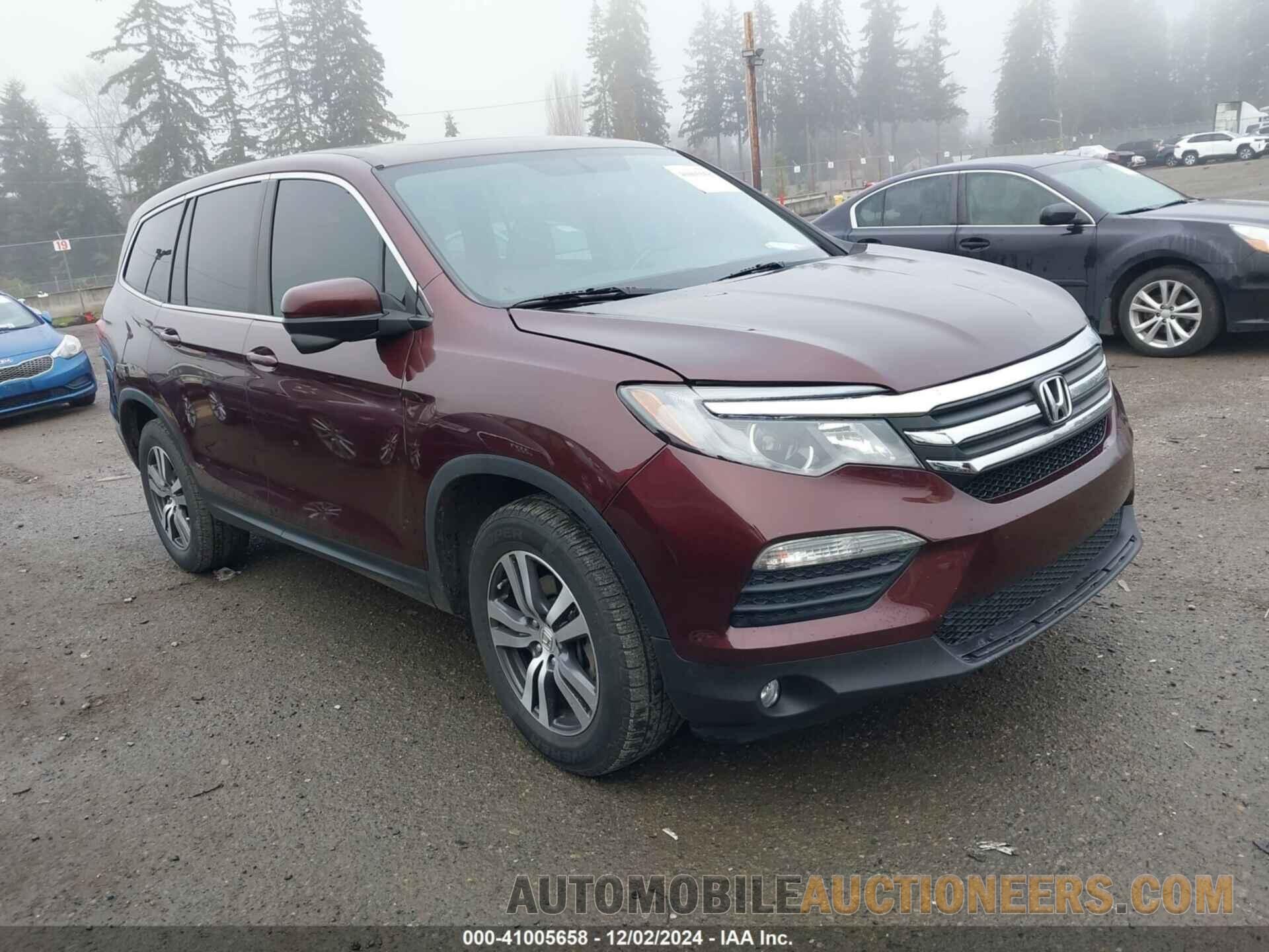 5FNYF6H82GB018333 HONDA PILOT 2016