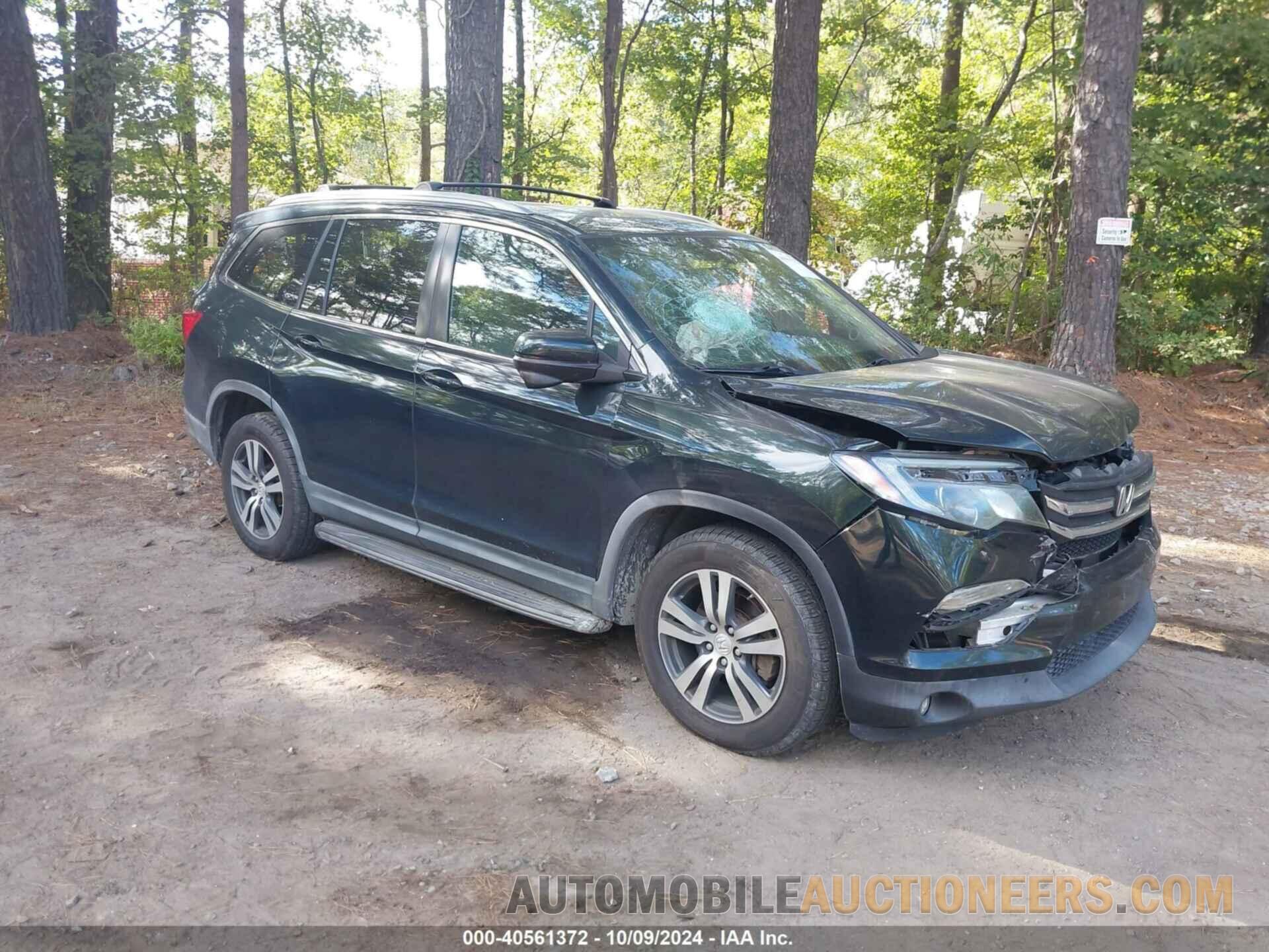 5FNYF6H84GB005096 HONDA PILOT 2016