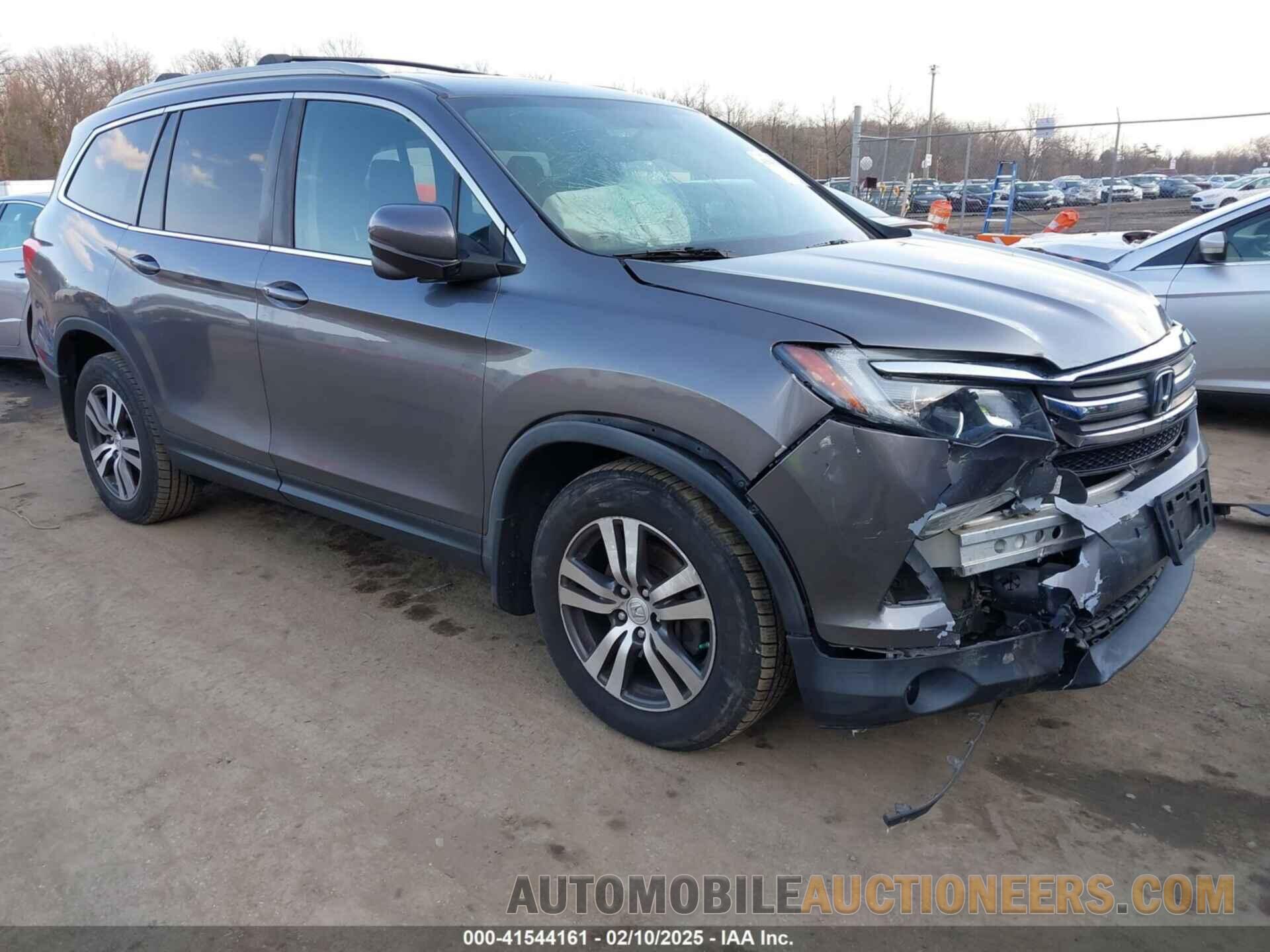 5FNYF6H84GB016311 HONDA PILOT 2016