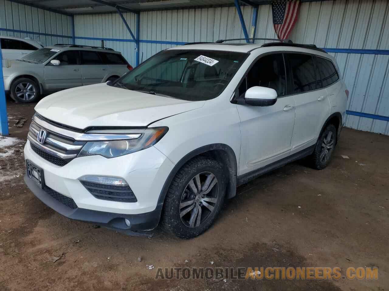 5FNYF6H85HB066359 HONDA PILOT 2017