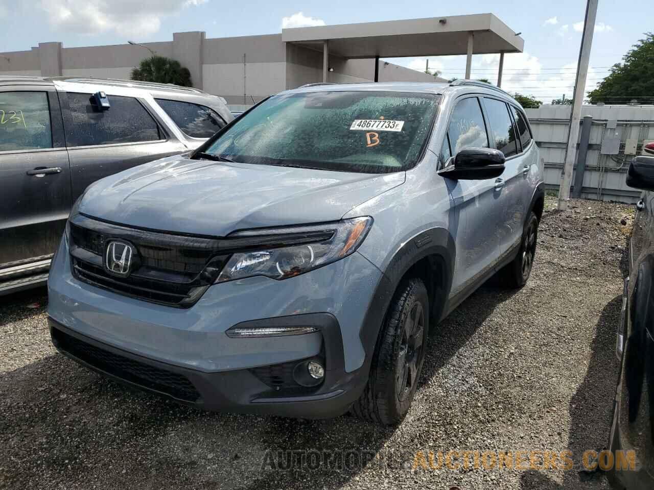 5FNYF6H85NB035835 HONDA PILOT 2022