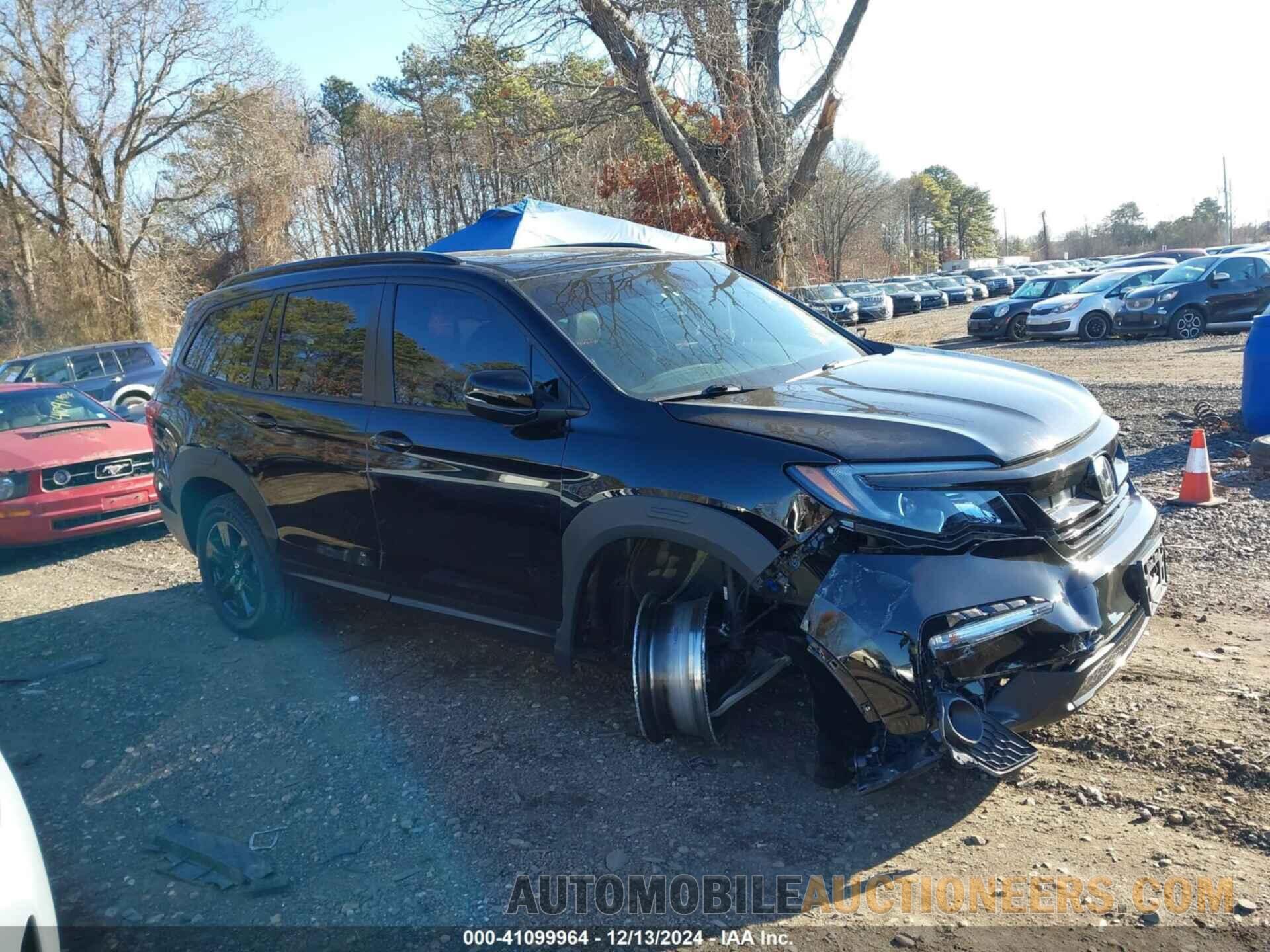 5FNYF6H86NB079584 HONDA PILOT 2022