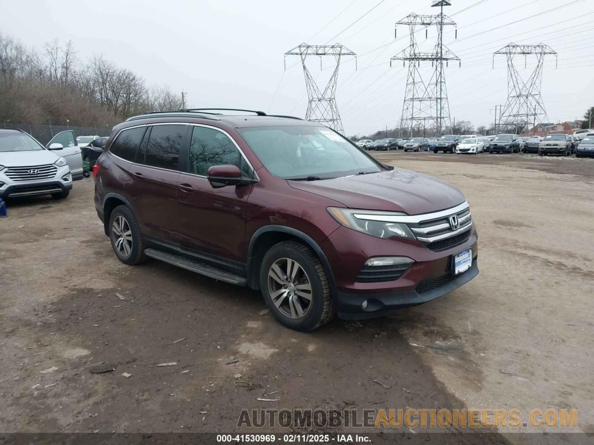 5FNYF6H88GB009653 HONDA PILOT 2016