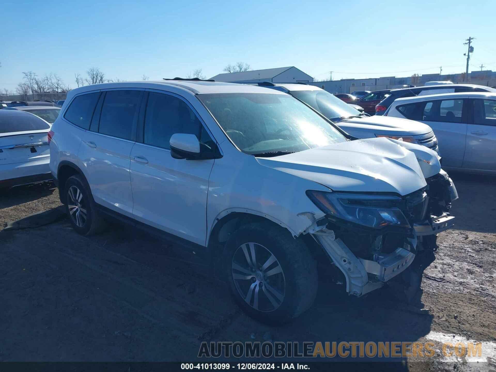 5FNYF6H88GB109235 HONDA PILOT 2016