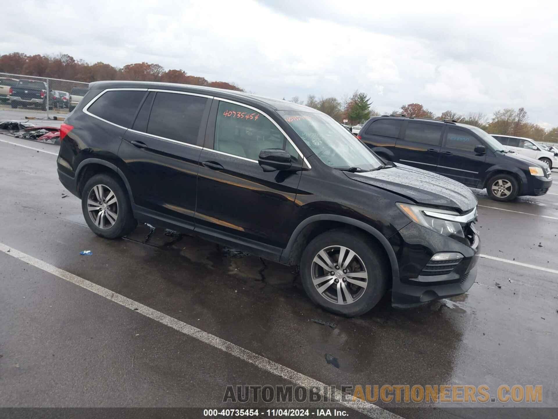 5FNYF6H89HB021585 HONDA PILOT 2017