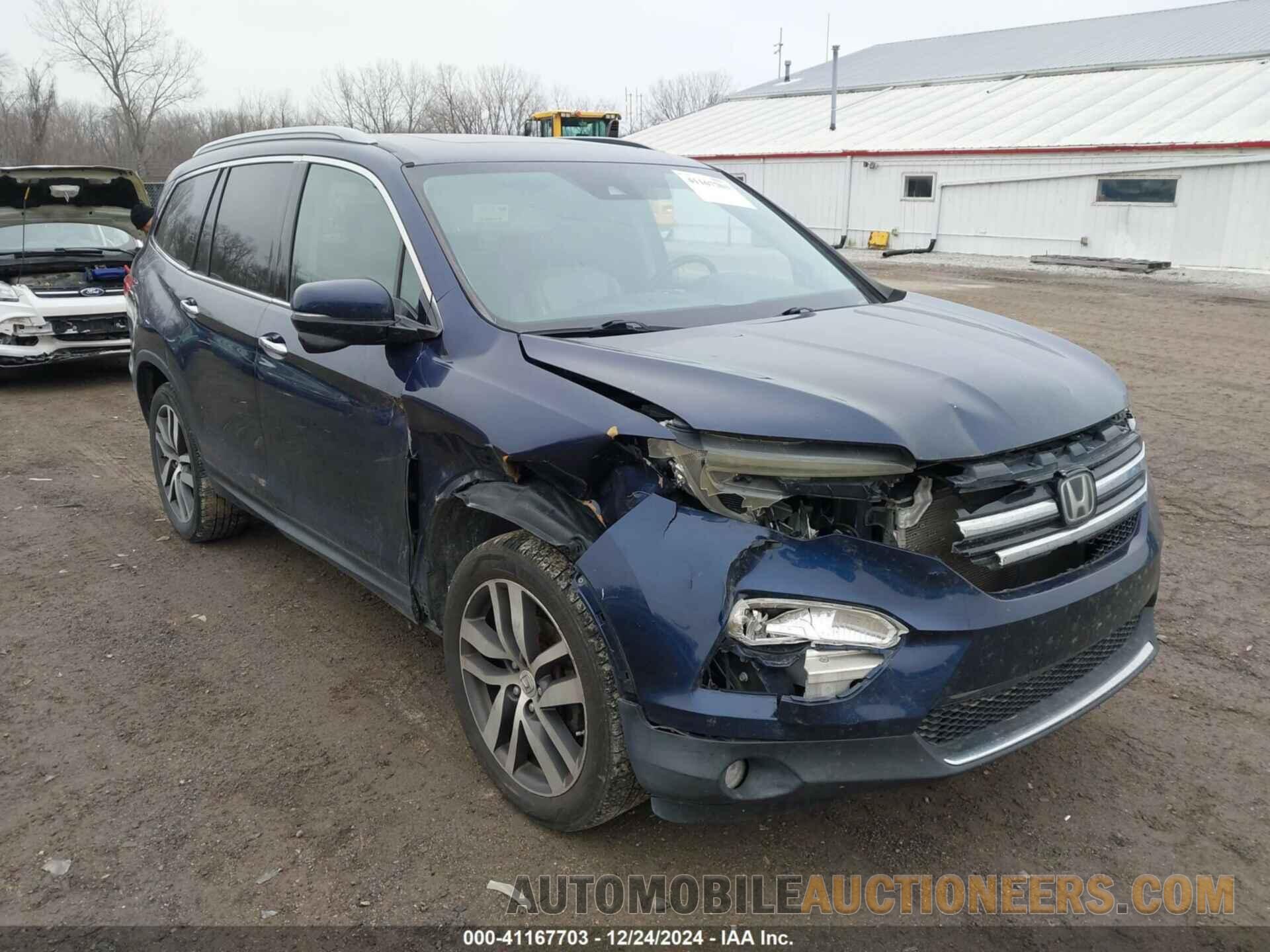 5FNYF6H90GB033664 HONDA PILOT 2016