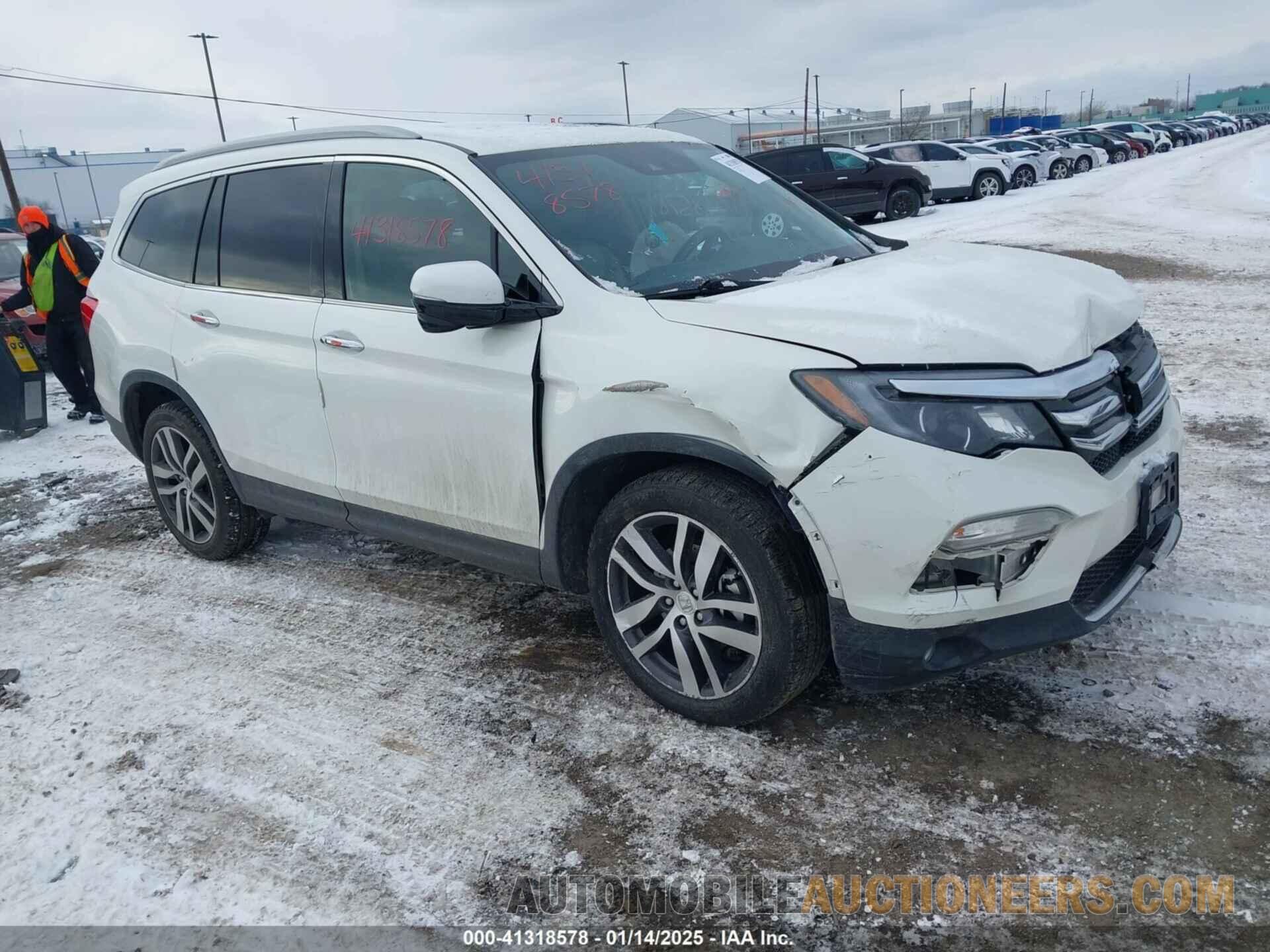 5FNYF6H90HB035691 HONDA PILOT 2017