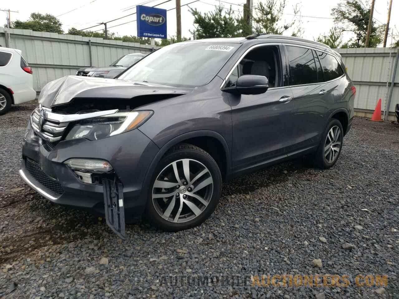 5FNYF6H90JB016550 HONDA PILOT 2018