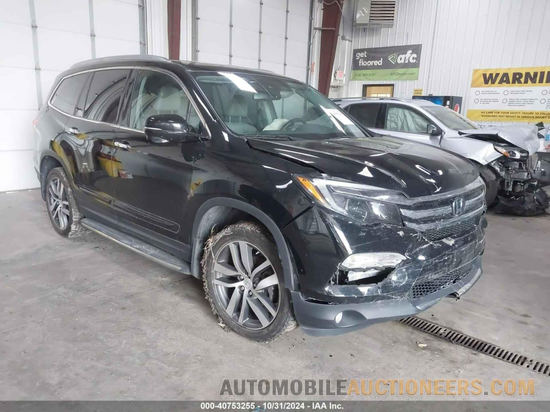 5FNYF6H90JB026835 HONDA PILOT 2018