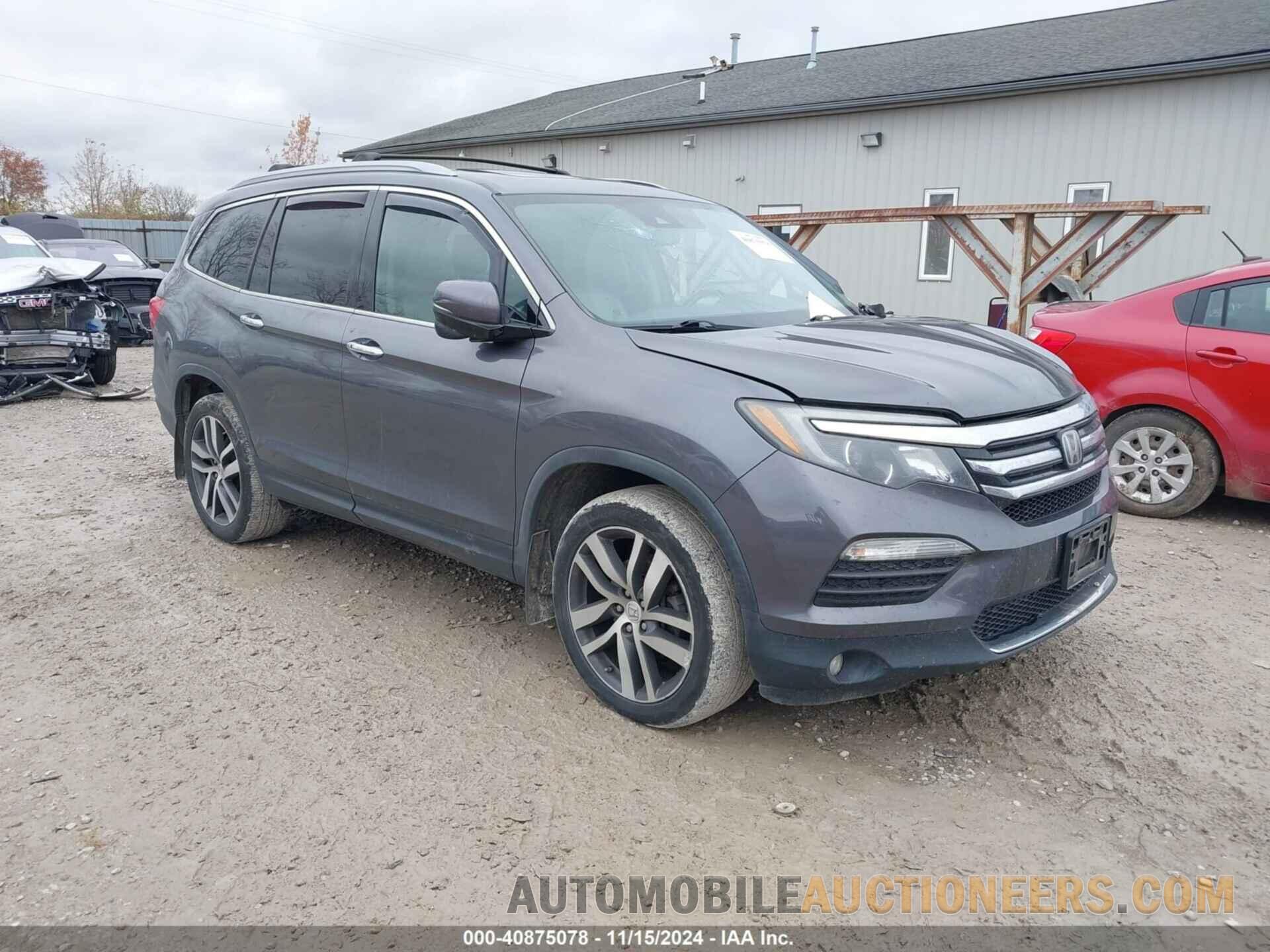 5FNYF6H91JB037116 HONDA PILOT 2018