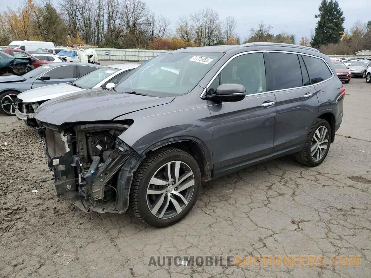 5FNYF6H92JB051316 HONDA PILOT 2018