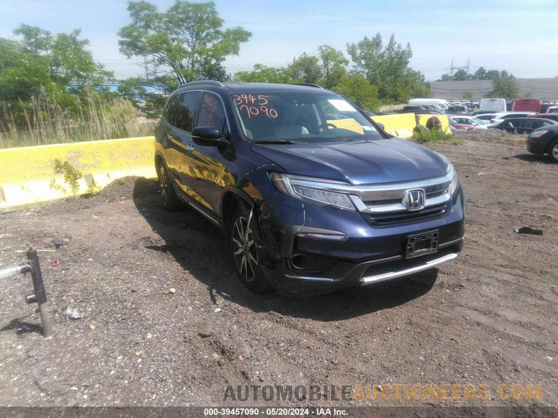 5FNYF6H92NB016717 HONDA PILOT 2022